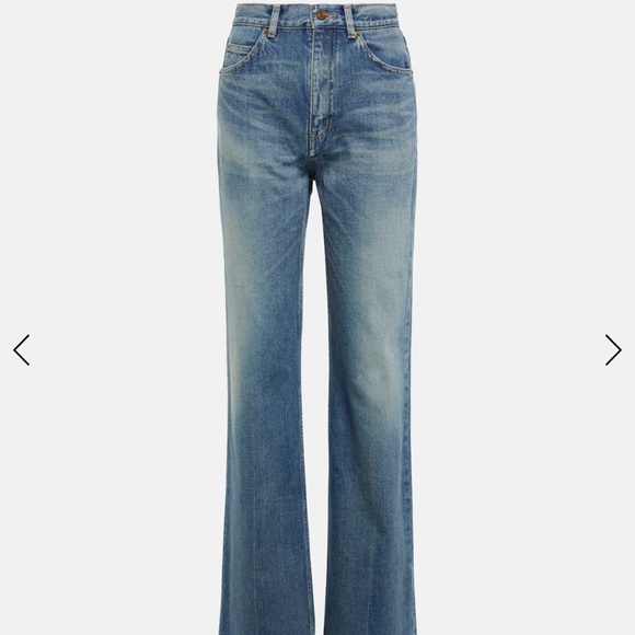 Saint Laurent YSL 70s Flare Jeans Size 25 NWT